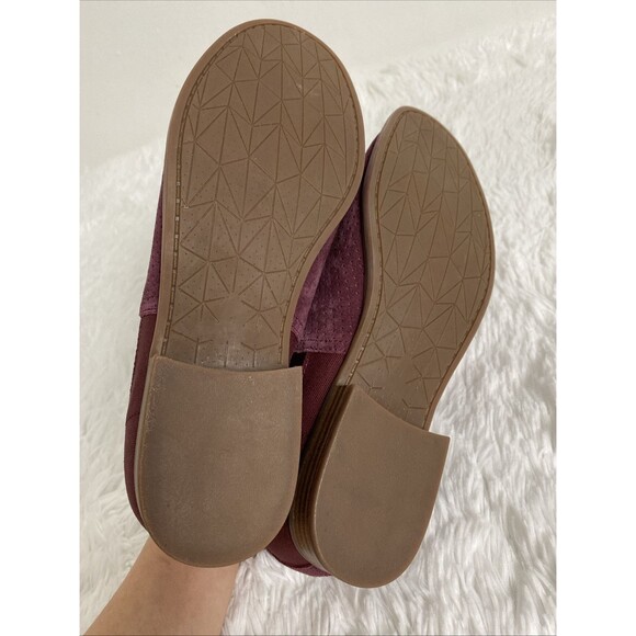 Spenco Orthopedic Suede Shoes Women’s Size US 10B Total Support Foot Wear Wine - Picture 5 of 13